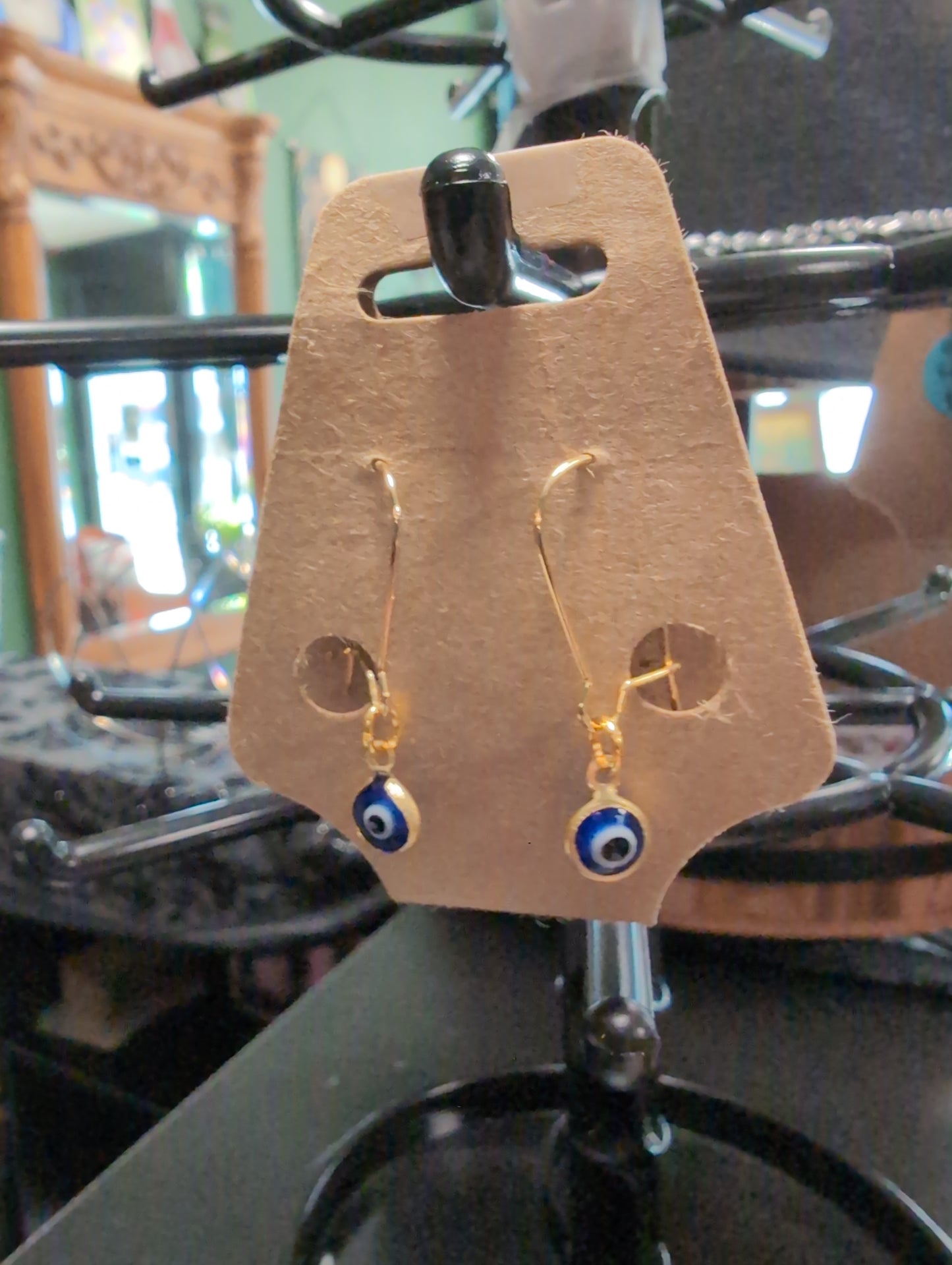 Brielle evil eye earrings