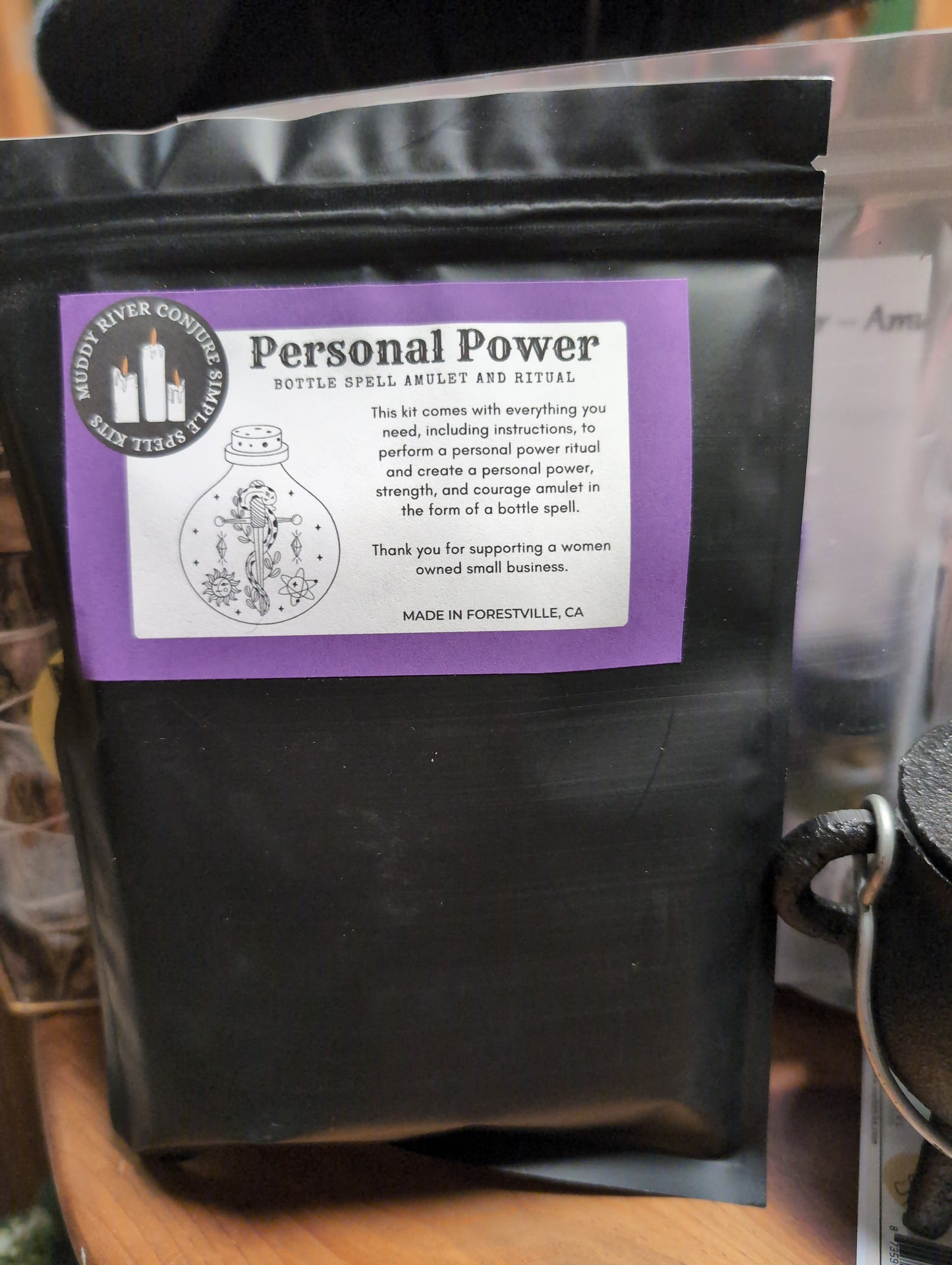 Personal power ritual kit