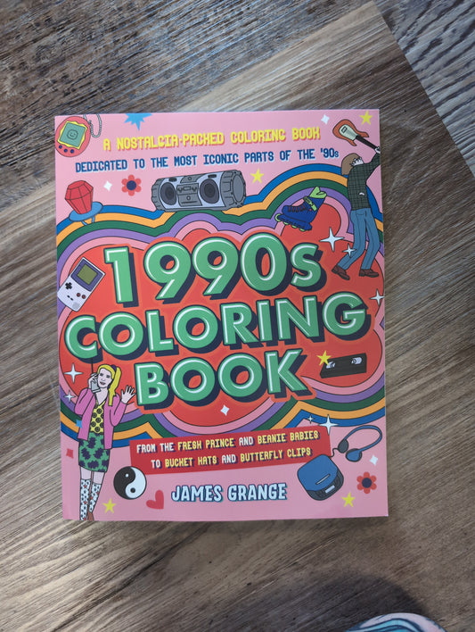 90s coloring book