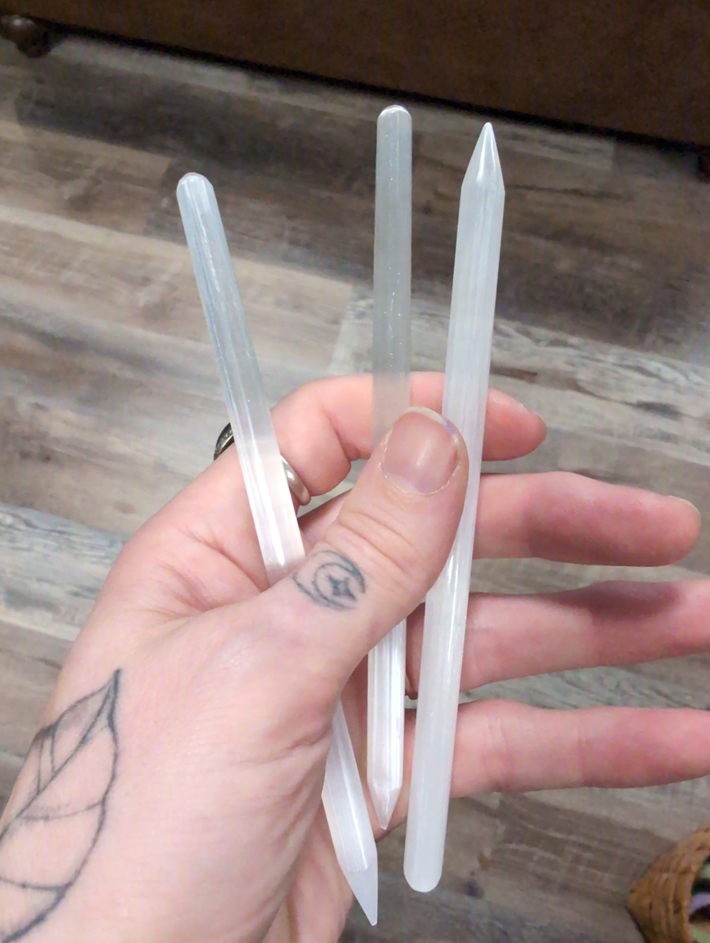 Selenite wand (small)