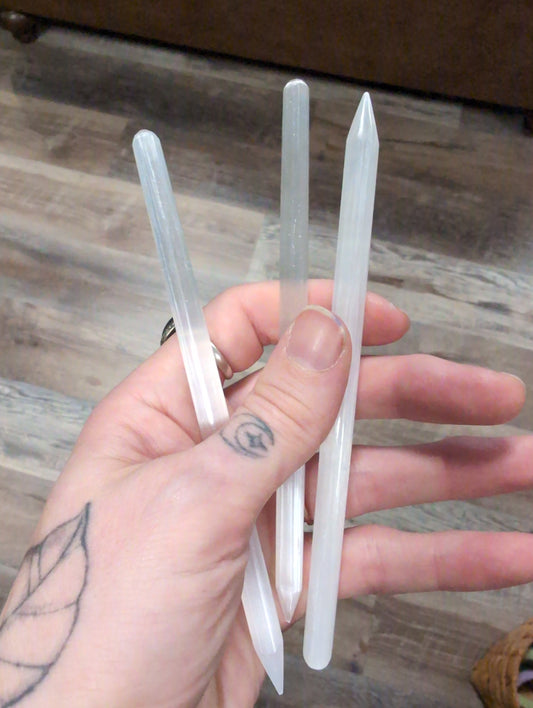 Selenite wand (small)