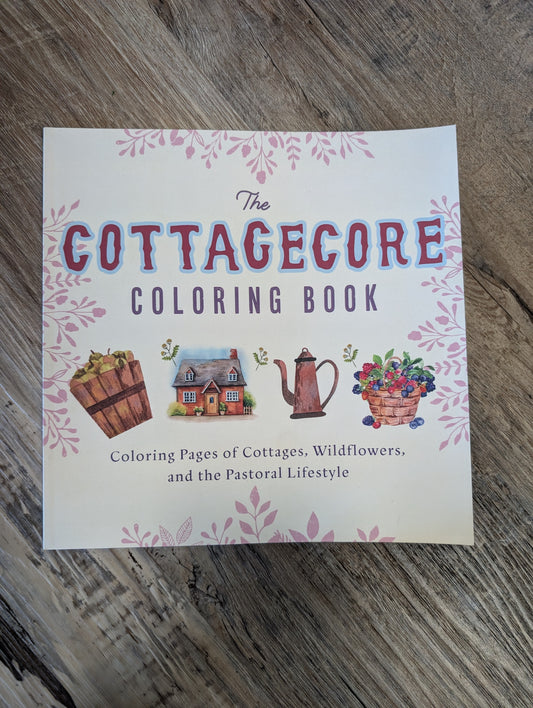 Cottagecore coloring book