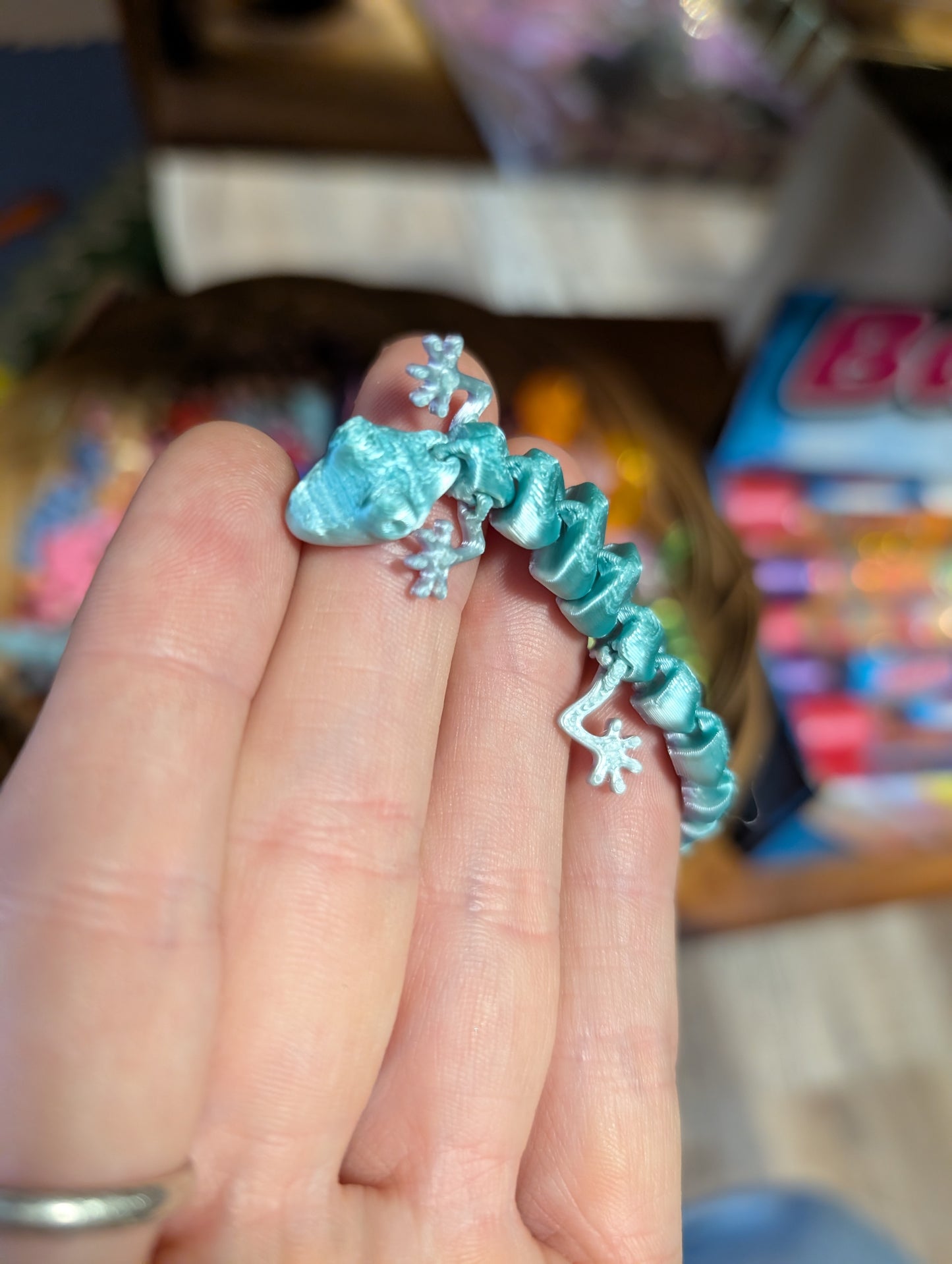 3d printed lizard