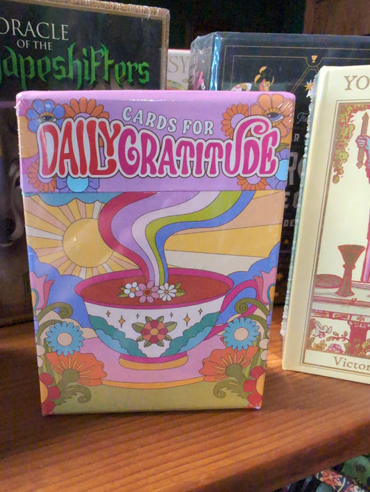 Daily cards for gratitude