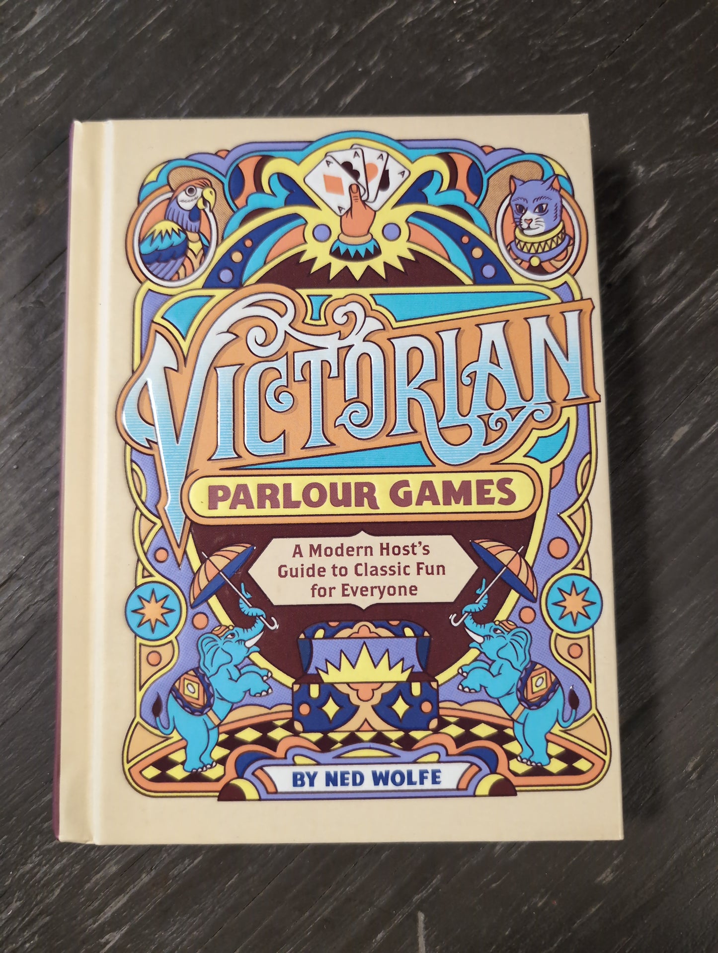 Victorian Parlour games book