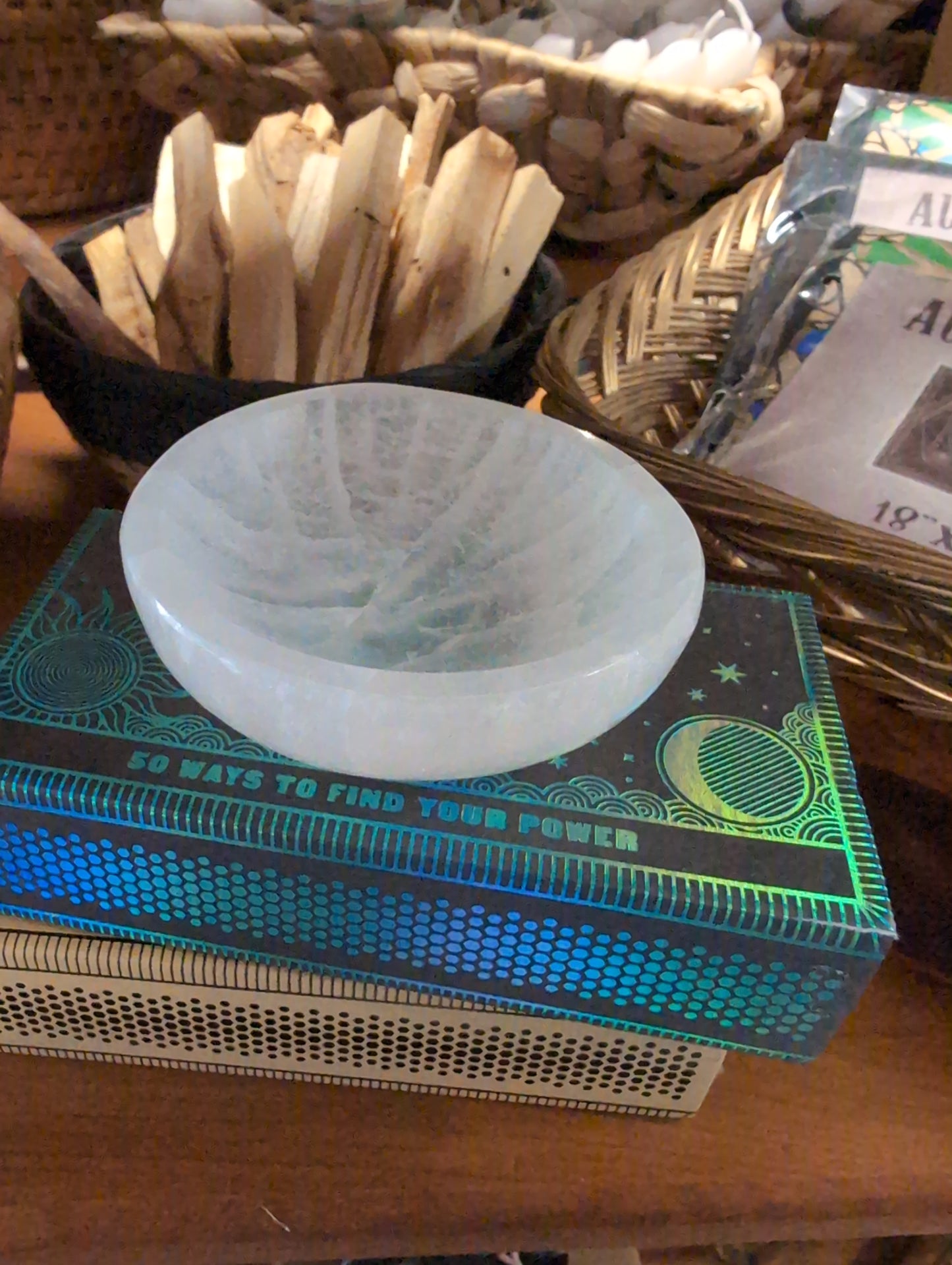 Selenite Bowl
