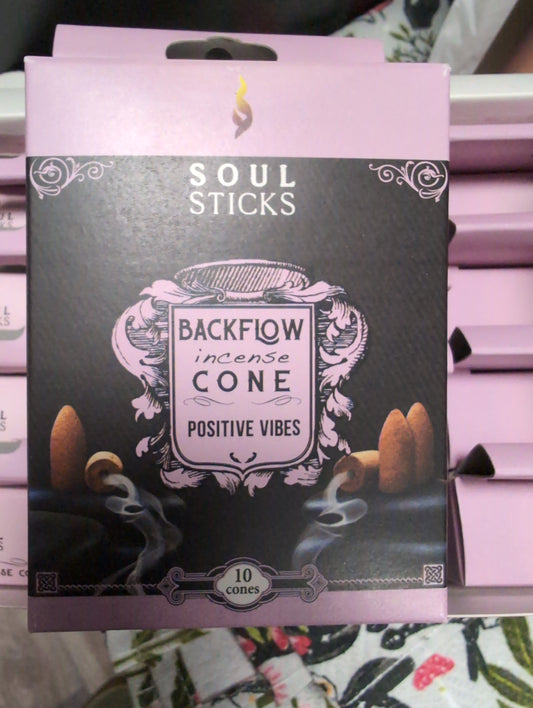 Backflow incense